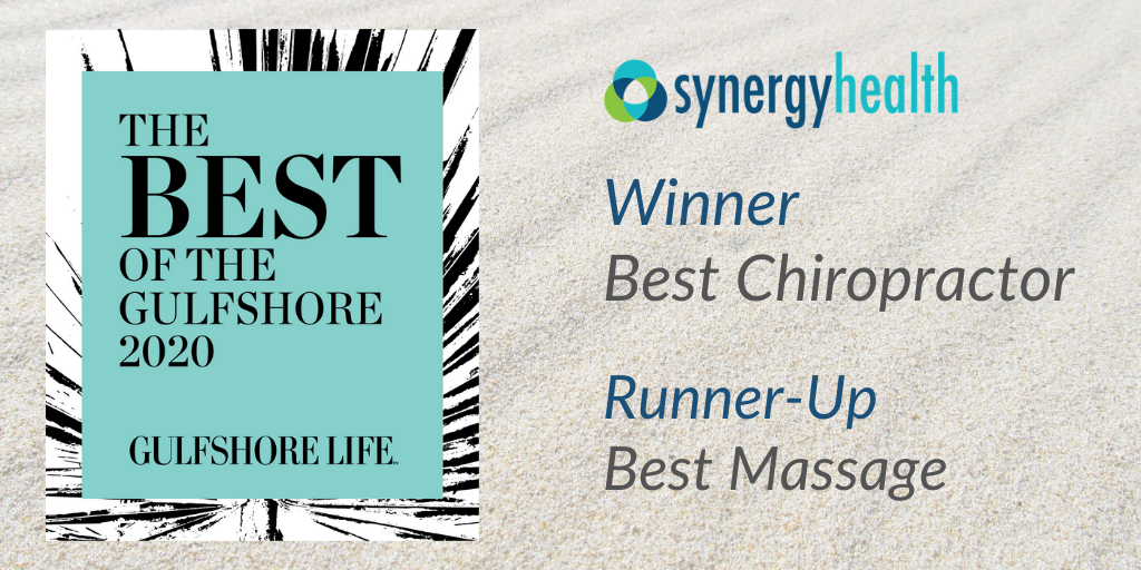 Synergy Health Voted Top Chiropractor in Best of Gulfshore 2020!
